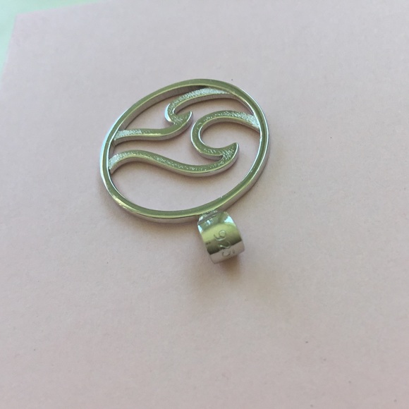 Sterling Silver Wave Necklace - Picture 11 of 12
